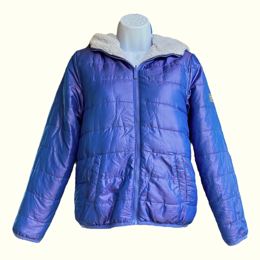Abercrombie Kids hooded puffer coat size 13/14